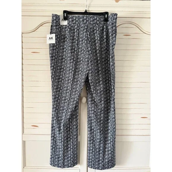 AK Anne Klein Printed Cool Crepe Pants Black/White Size XL NWT $79 Chic Comfort - Picture 5 of 5